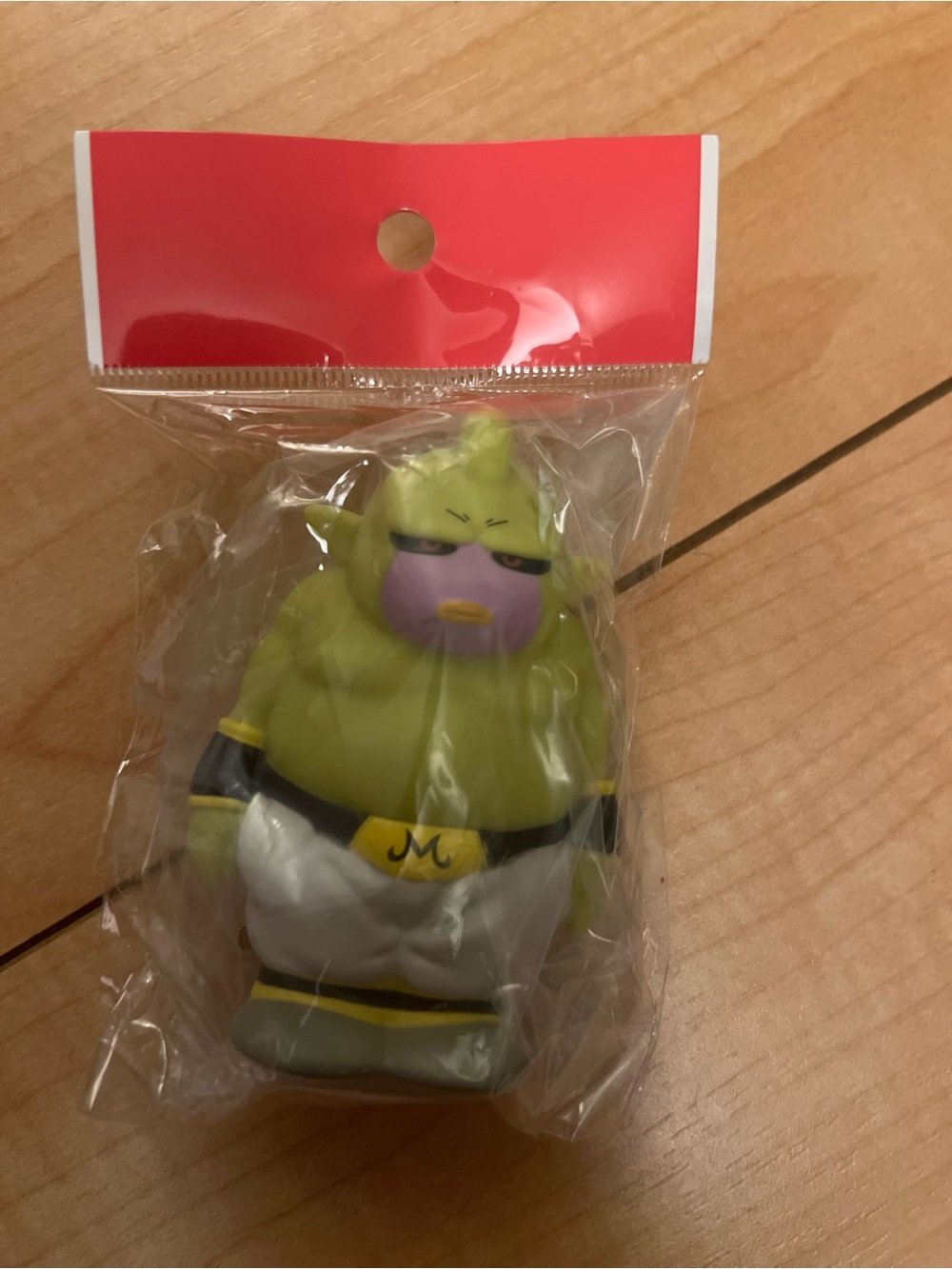 Green Cartoon Action Figure Toy with Purple Face — Kids Play Figure